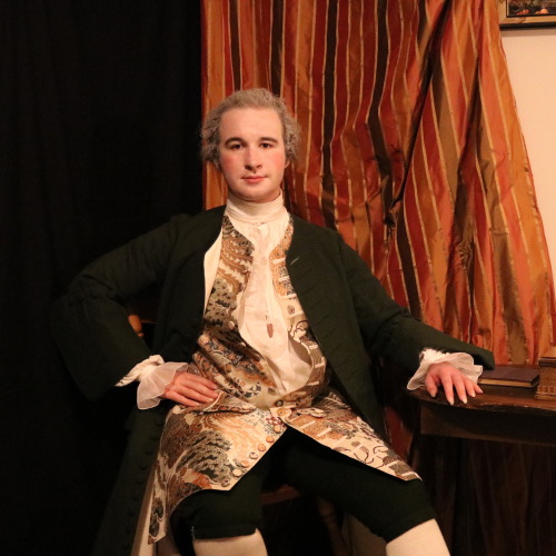 beggars-opera:vincentbriggs:Finally got some pictures of my 1730′s suit! I had to move so much furni