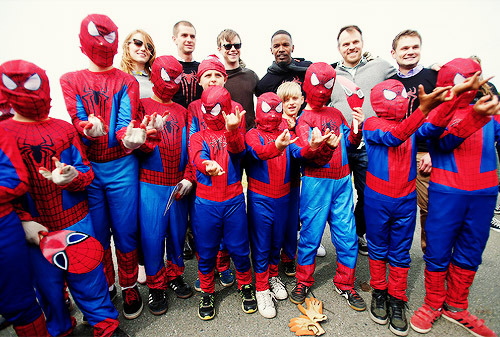 andrewgarfield-daily:  “The Amazing Spider-Man 2” cast joined Google employees