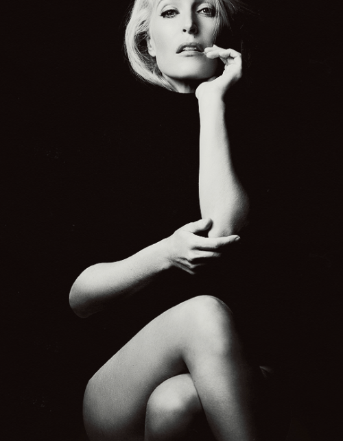 Gillian Anderson photographed by Nick Haddow.