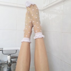 ppolishprincess:  my pretty socks 