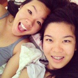 The morning after @pr1ncessq #2013 #sleepover