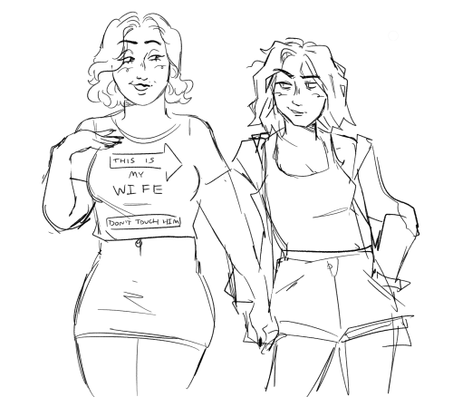kaenbyous:quick doodle this shirt just really speaks to me Keep reading
