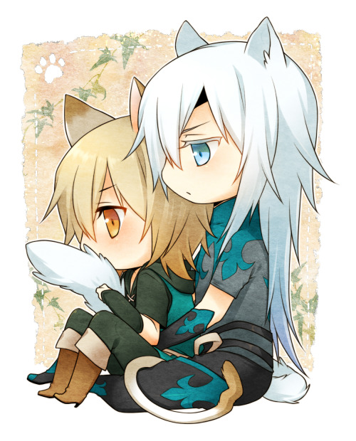 : 白猫さんの尻尾 by 黒瀬いつか※ Permission to upload this was given by the artist. Do not edit, use or repr