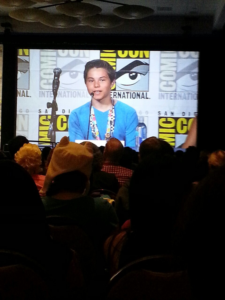 jeffliujeffliu:  ricelily:  Pictures fron the Steven Universe panel.  Nice pics from