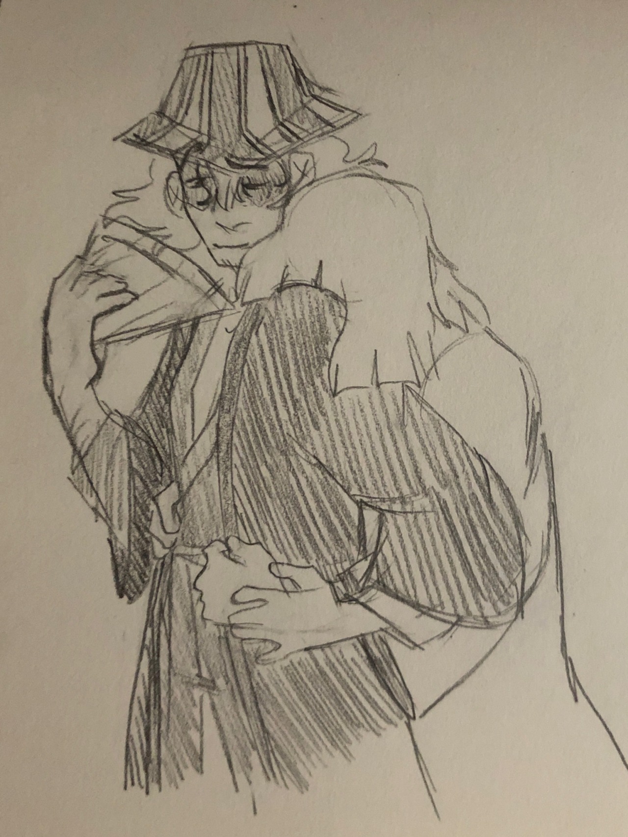 malewife-urahara:Soft embraces practice