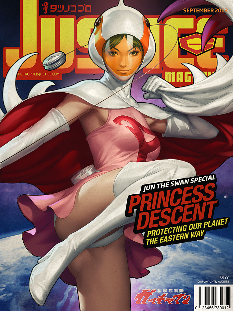 geek-ramblings:  Justice Magazine by Stanley Lau 
