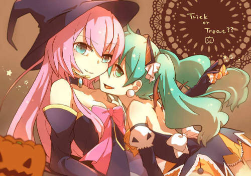 ✧･ﾟ: *✧ A sweet treat ✧ *:･ﾟ✧♡  Characters ♡ : Luka Megurine ♥ Miku Hatsune♢  Fandom ♢ : VOCALOID☆ S