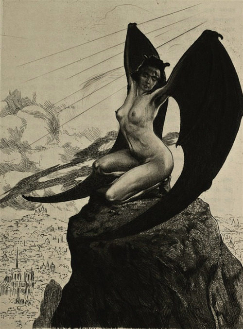 the-cinder-fields:Alméry Lobel-Riche, illustration from  Etudes de Filles,1910