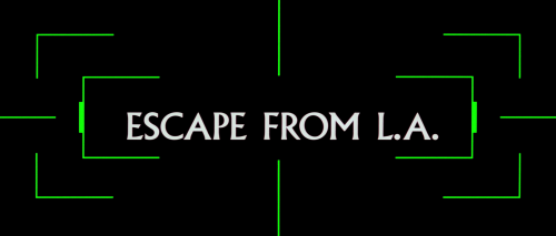 Escape from L.ADir. John Carpenter