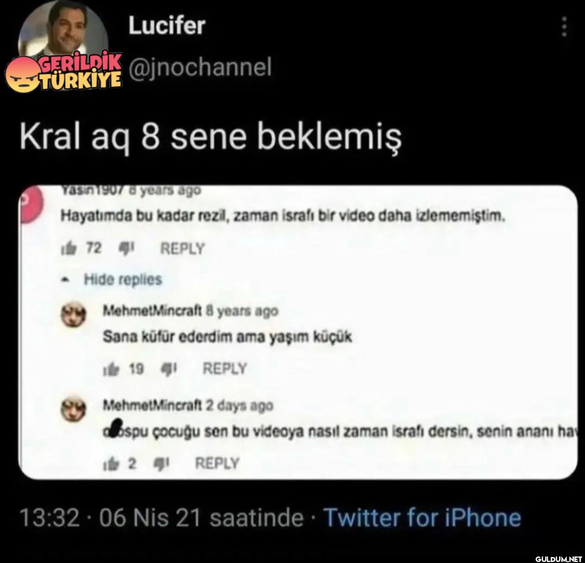 Lucifer GERILDIK...