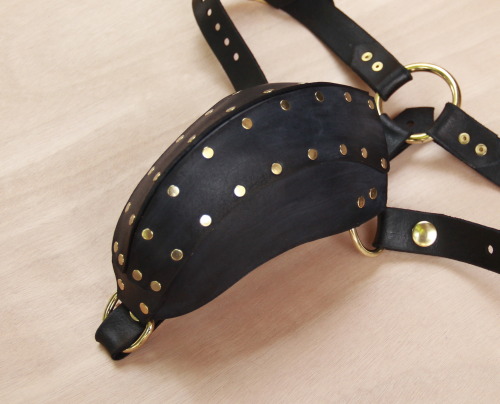 Made This Codpiece As A Custom Request. Client Wanted Brass On Black, Which Is A Gorgeous Combo, But