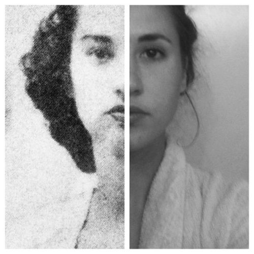 vintageeveryday:A woman and her grandmother, both at age 20. That’s amazing!