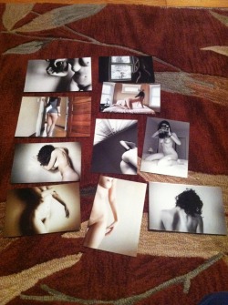 clandestinedliving:  acquiescencefordebauchery:  electricsexdoll:  I made prints of some of my favs to see how they came out. Some are better than others, but not bad for my crappy camera!  Someone should make a calender from those..  prints are a good