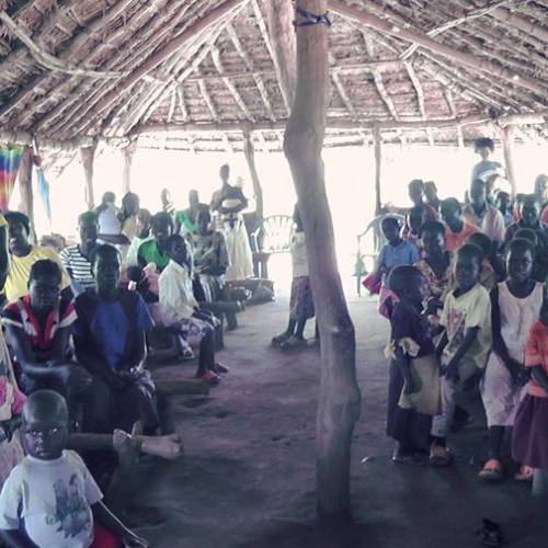 Photo: A church in South SudanEven in the midst of civil war that has displaced over 2.2 million peo