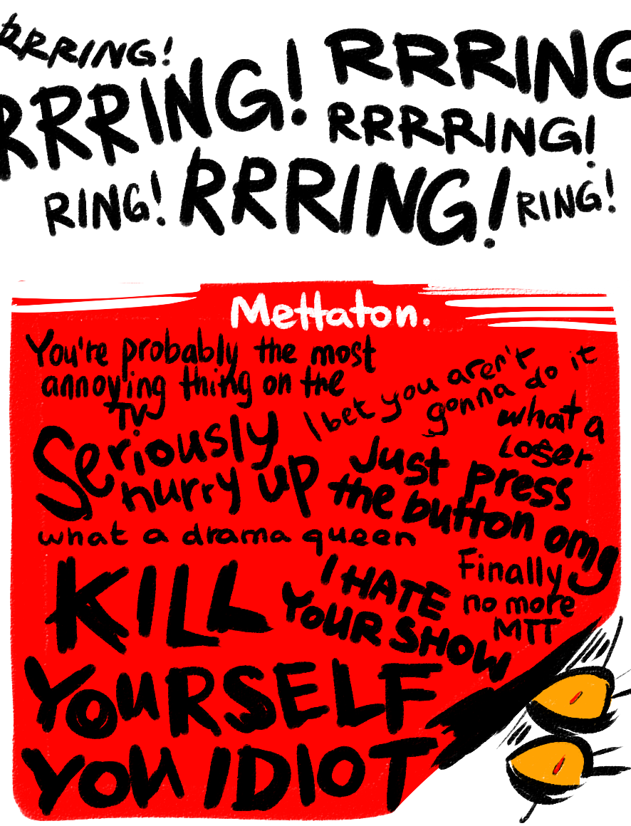 hotlegmeme:  so you said you want sad Mettaton well i went and made myself sad hahhhah