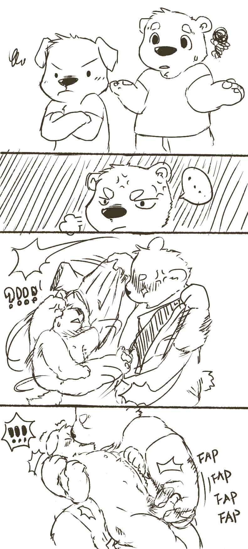 polarbeartw:  不准超線!!you can’t cross the border!!!!