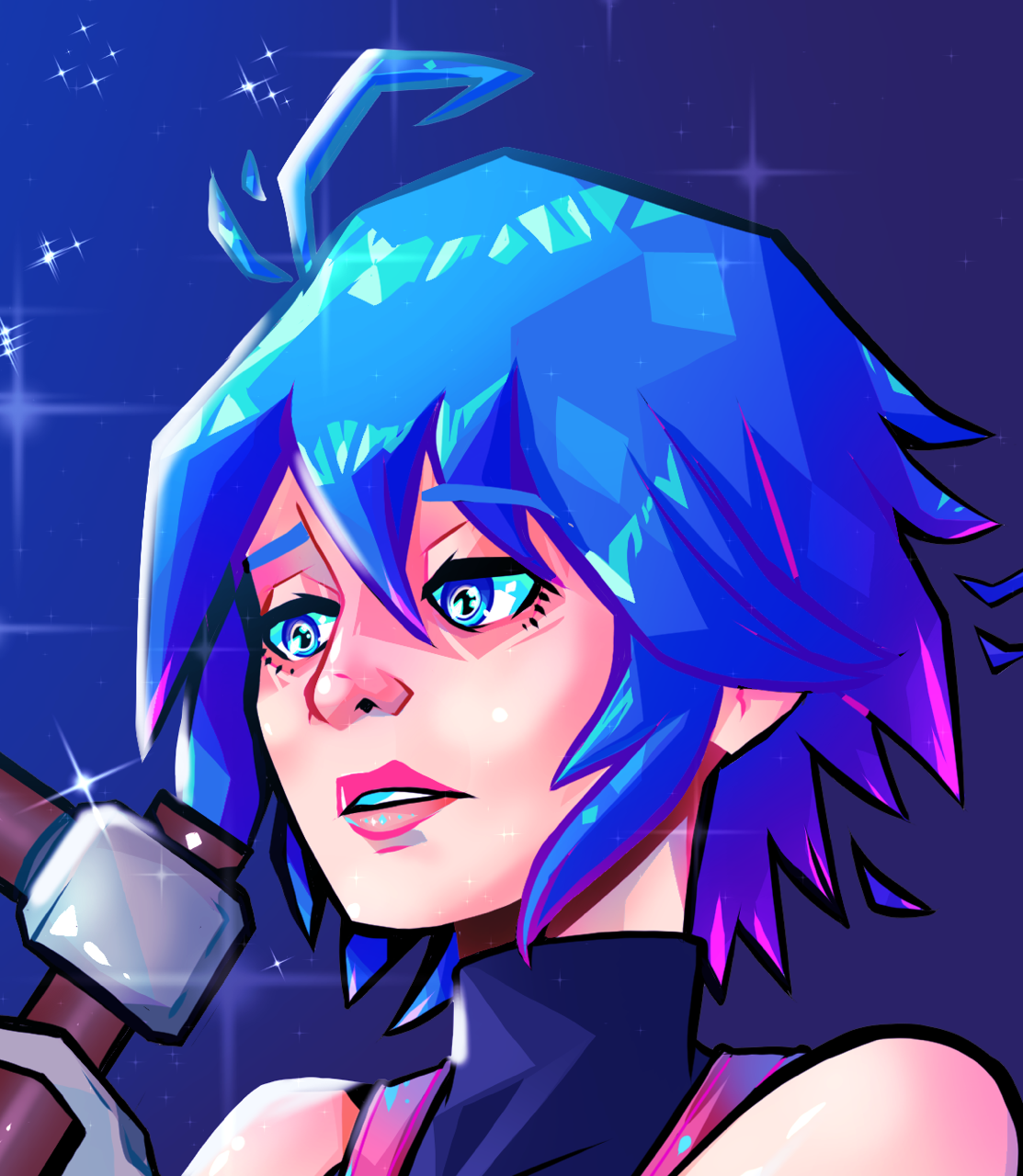 patmakesart:  Aqua deserves to be safe and happy 😭 I also included some of the