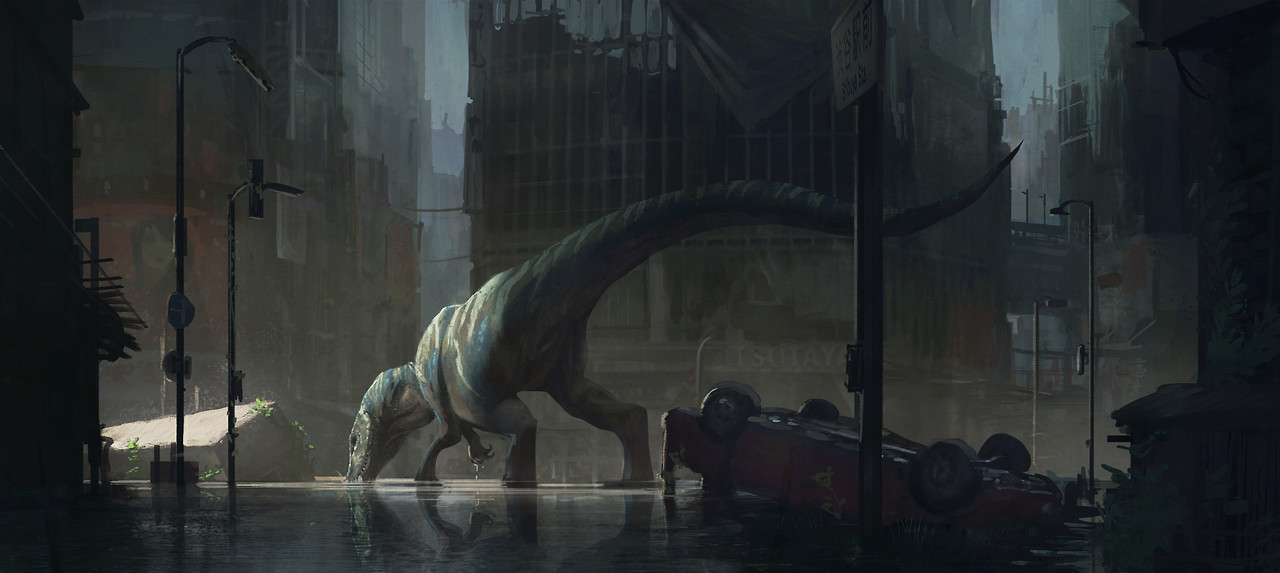 theamazingdigitalart:  The amazing digital art of  Julien Gauthier     Digital Painting