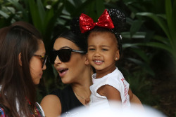 kuwkimye:  Kim & North at Disneyland