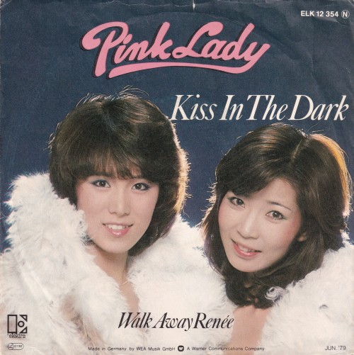 PINK LADY - Kiss In The Dark 7&quot; (1979/JAPAN)belgian press