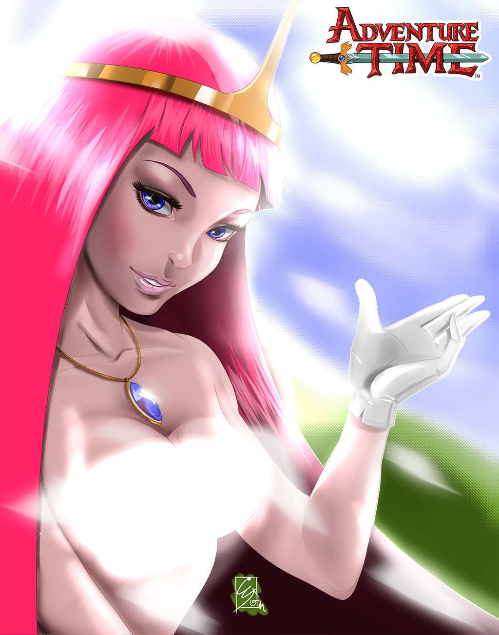 Princess Bubblegum Fanart [NSFW] by yecuari Princess Bubblegum, my first fan-art