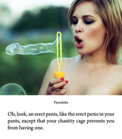 Is An Erection In A Tightly Fitting Chastity Cage Really An Erection? There Is Not