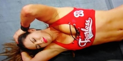 Nikki Bella left nipple live on Monday Night RAW