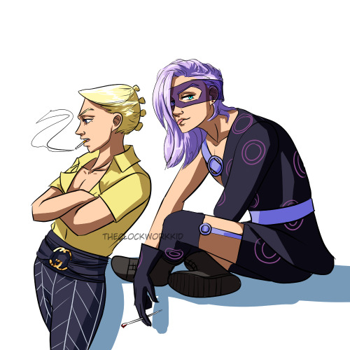 Younger them. Probably around the point Melone joined and Prosciutto has to mentor this little shit.