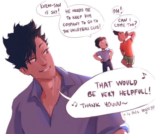 my two braincells trying to make sense of what kuroo’s profession is about. i guess the same thing h