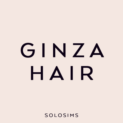 solosims: GINZA HAIRthe bun from laundry stuff + bangsall ea colors › BGC › proper LODs › hat chops 