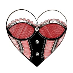 artagainstsociety:    Lingerie Valentine