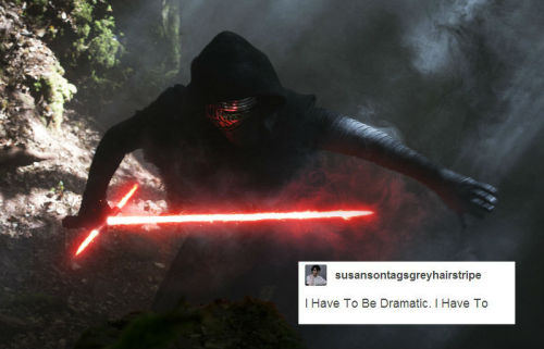 Porn photo monsieur-raspberry:  Kylo Ren + Text Posts