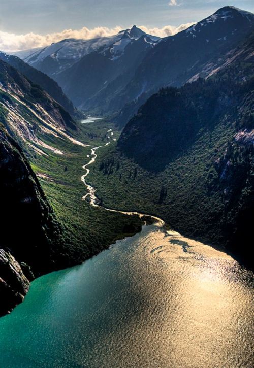 Tracy Arm Fjord / Alaska (by Mack Horton).