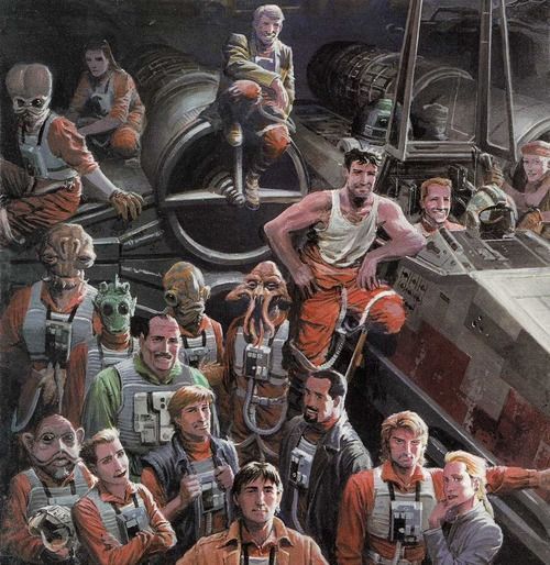 Porn son-of-dathomir:  The legendary Rogue Squadron photos