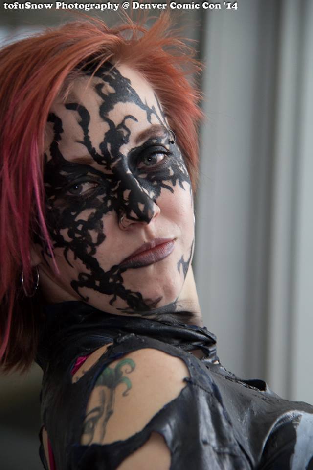thecosplayinitiative:  Oh No, it looks Mary Jane has fallen prey to the Venom Symbiote,