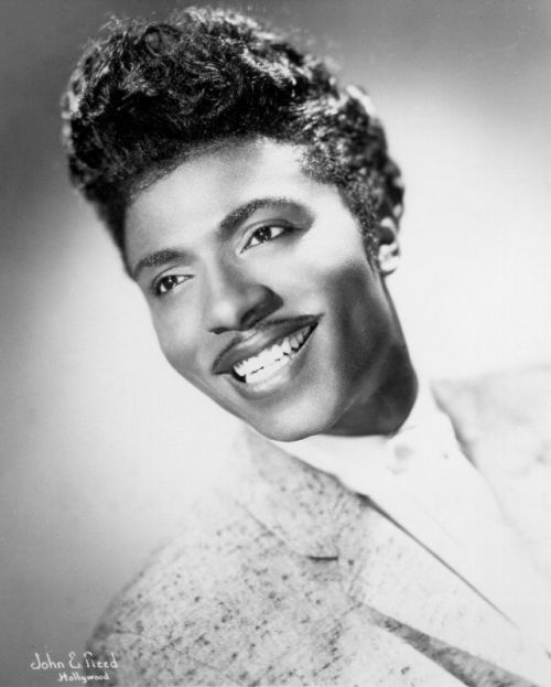 vintageeveryday:Little Richard, a founding father of rock‘n’roll whose fervent shrieks, flamboyant g