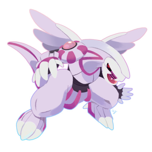 theriaque:I recently picked back up my Pokemon Daily twitter & with todays illustration of Girat
