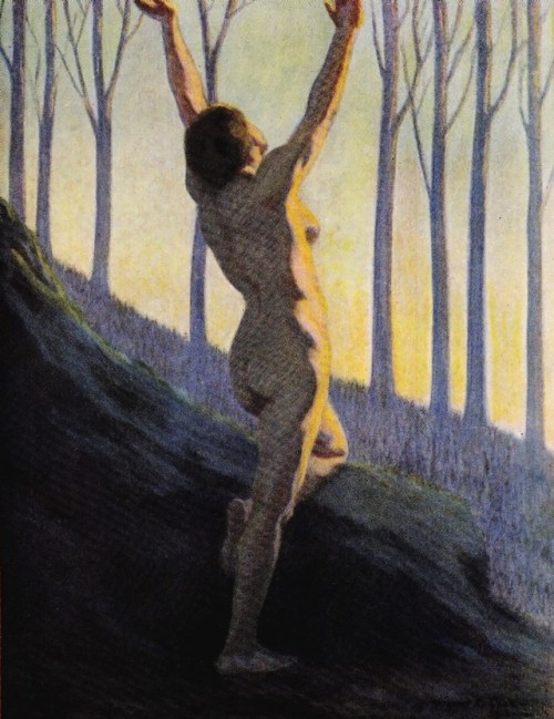 Margaret Cook, Illustration for 1913 edition of Walt Whitman’s Leaves of Grass, 1913-source:&n