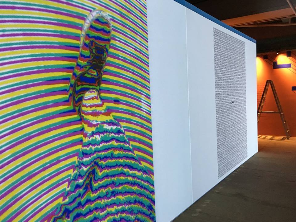 billtavis:  Here’s two of my gifs being shown alongside others at the Digital Art