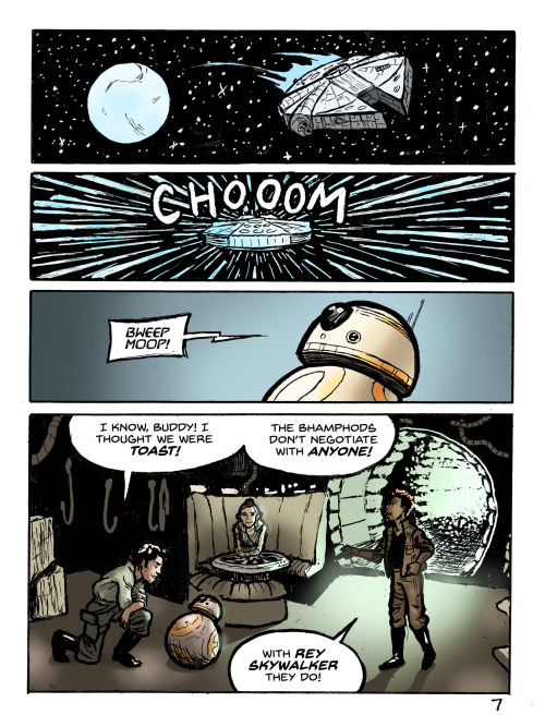 Mementos: A Star Wars Fancomic, part 2! Takes place after the defeat of Palpatine and before Rey&rsq