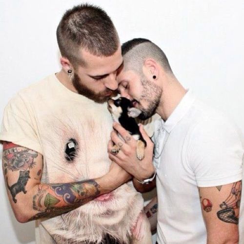 lgbtgivesmehope:  [Various photos of gay couples] 