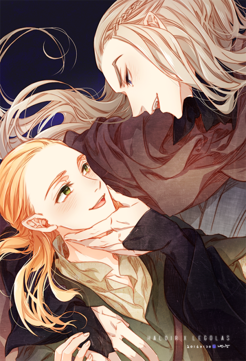 haldir & legolas