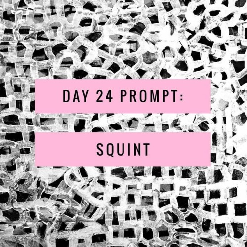 The best way to see the overall structure of your piece  Tomorrow’s prompt for #31daysofpainti