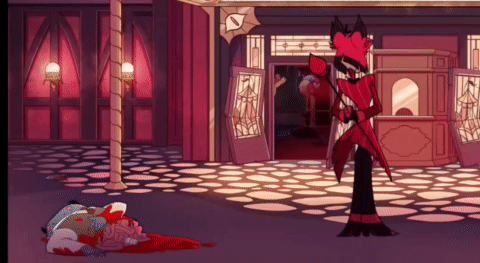 Alastor Twirling His Microphone Appreciation Post