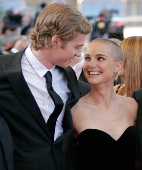 anidaladreams: Hayden Christensen and Natalie Portman at the premiere of Star Wars Episode III: Reve