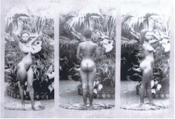 leavesandbitches:  jessehimself:  A 20-year-old girl from South Africa known as Sarah “Saartjie” Baartman was recruited to work in a Paris zoo because of a genetic characteristic known as steatopygia – protuberant buttocks and elongated labia.