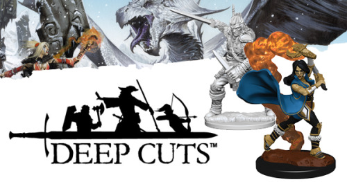 Pathfinder Battles Deep Cuts arrive this month! These highly detailed unpainted (and already primed!