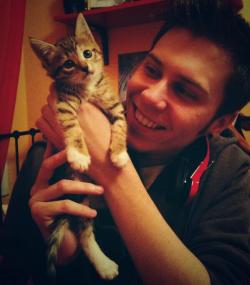 loreflor:  Asdfghjjkl *-*  Tiene un nuevo gato?!?!?!