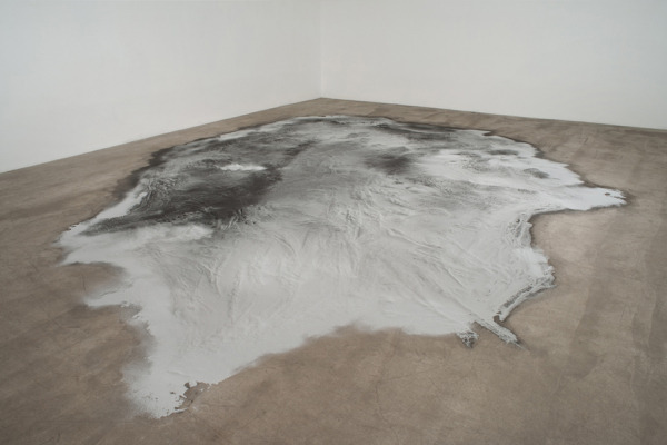 blue-voids:  Roger Hiorns - Untitled, 2008 - atomized passenger aircraft engine 