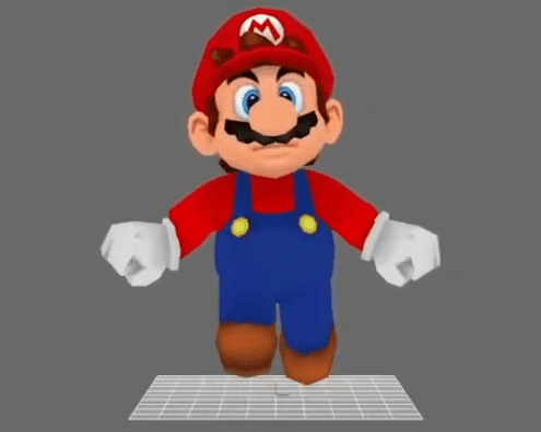 Small Mario Findings — Unused animation for Mario, found in the files of...